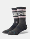 Stance Boyd Limited Crew Socks - Navy Wash