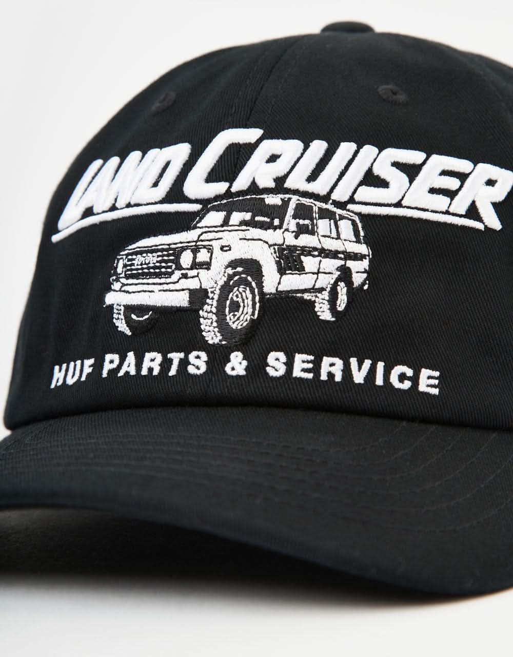 HUF x Toyota Land Cruiser Parts & Service Snapback Cap - Black