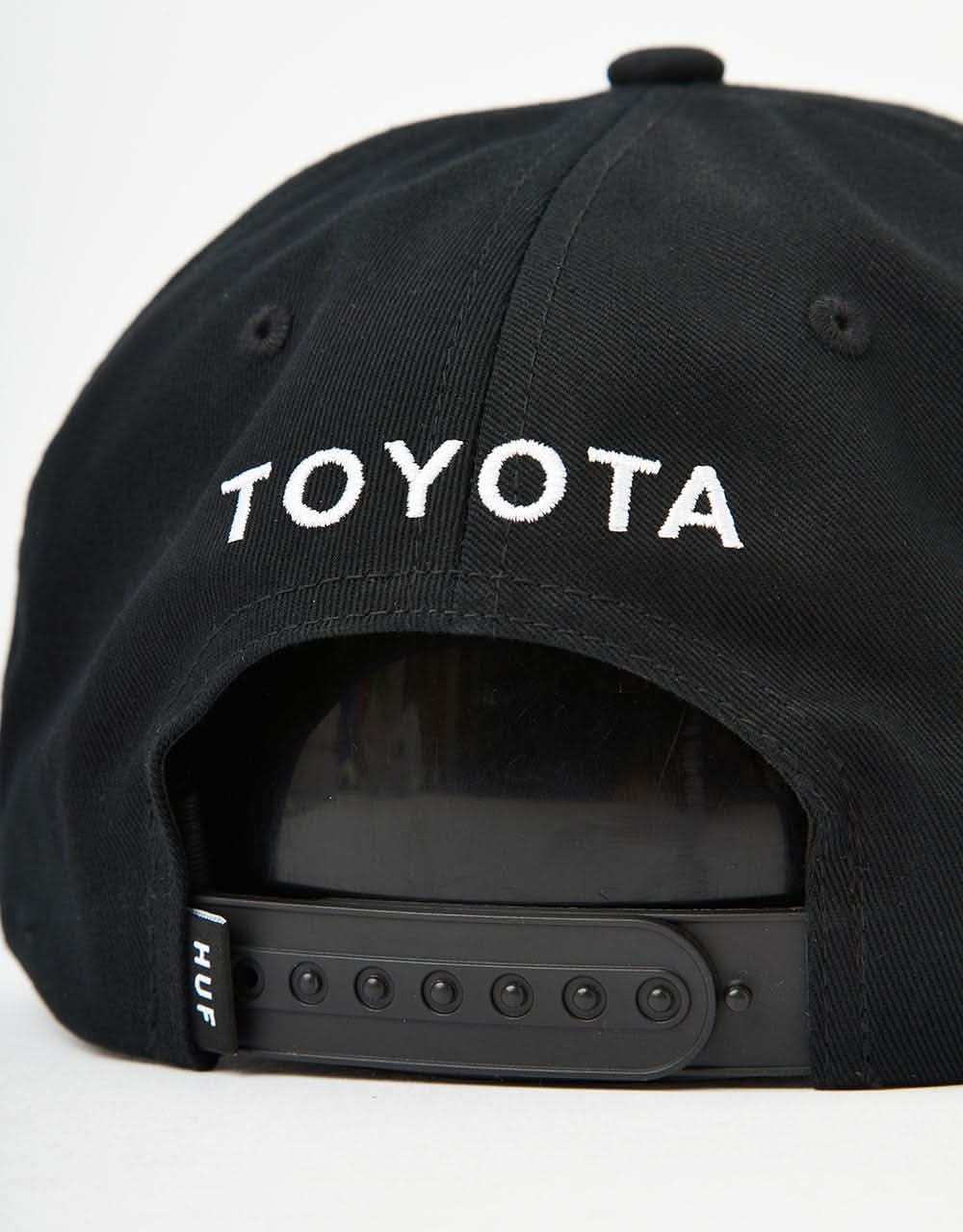 HUF x Toyota Land Cruiser Parts & Service Snapback Cap - Black