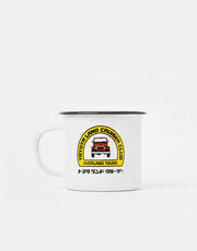 HUF x Toyota Land Cruiser Coffee Break Enamel Cup - White