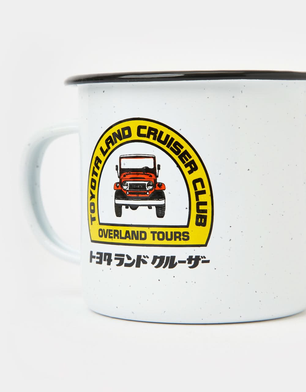 HUF x Toyota Land Cruiser Coffee Break Enamel Cup - White