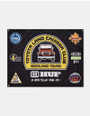 HUF x Toyota Land Cruiser Overland Touring Banner - Black