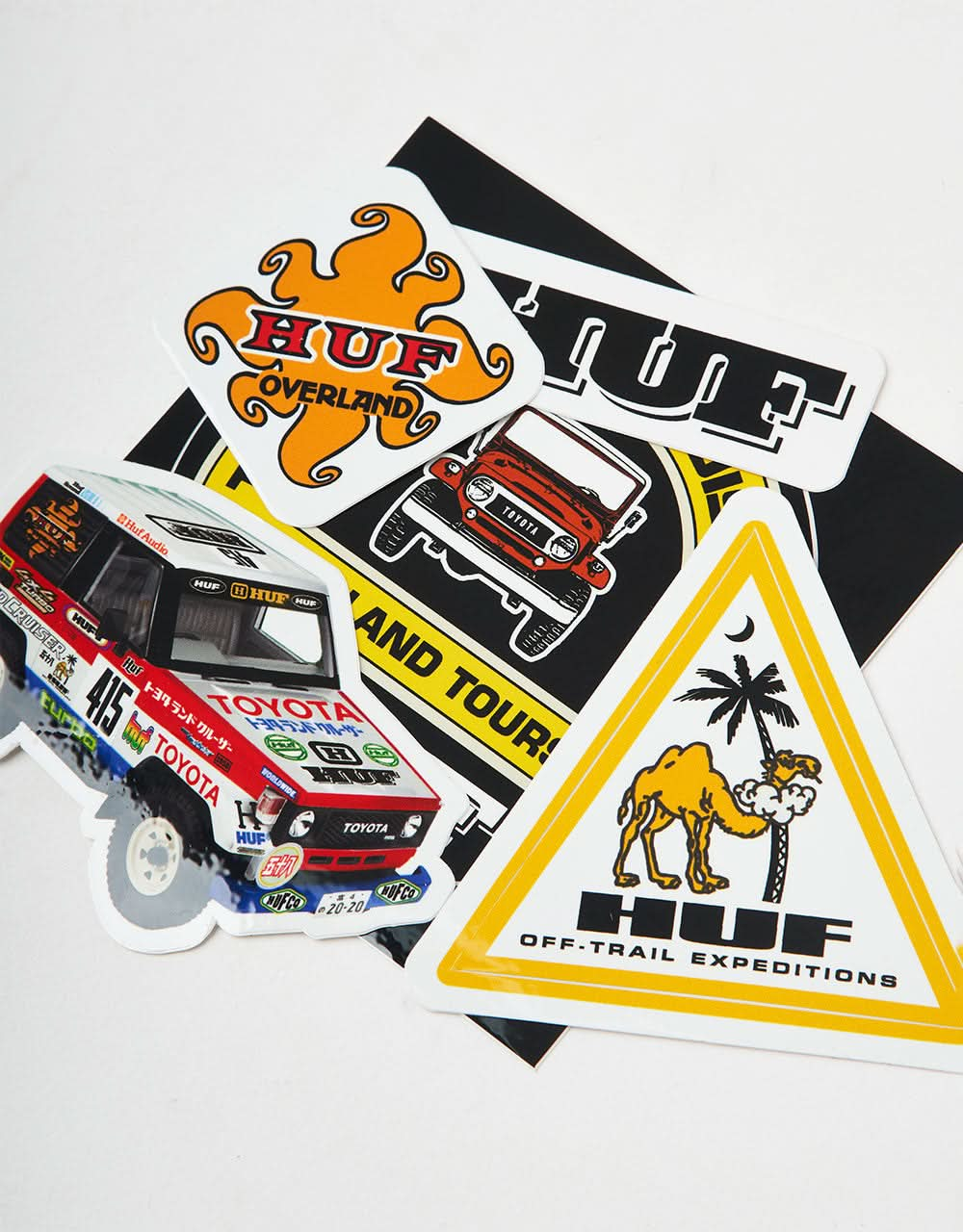 HUF x Toyota Land Cruiser Land Cruiser Decal Set - Multi