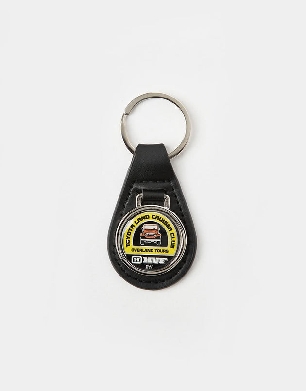 HUF x Toyota Land Cruiser Dealer Keychain - Black