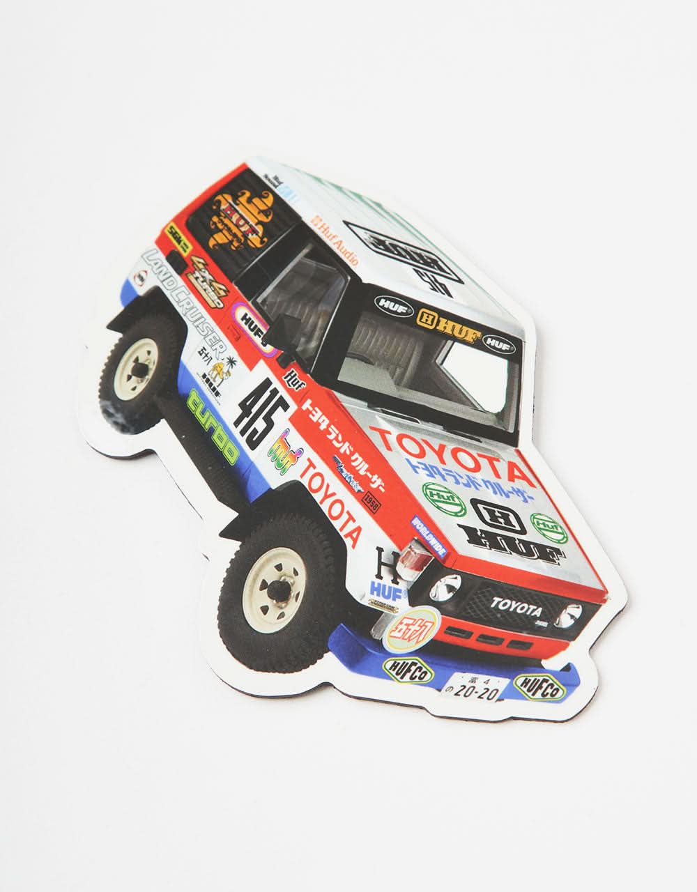 HUF x Toyota Land Cruiser Sahara Rally Magnet - Multi