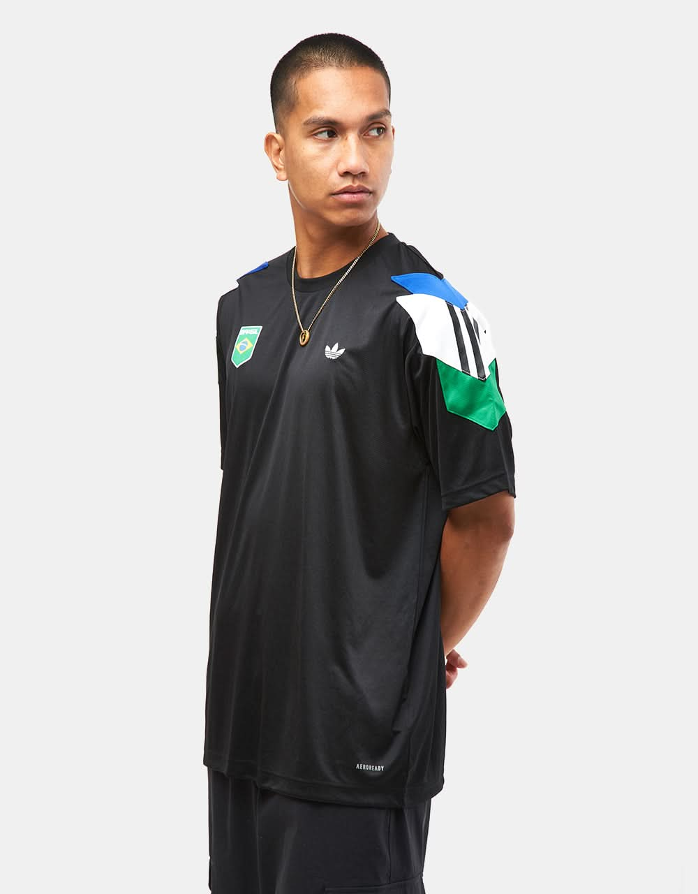 adidas x Criola 'Team Brasil' Power of 3 Jersey - Black