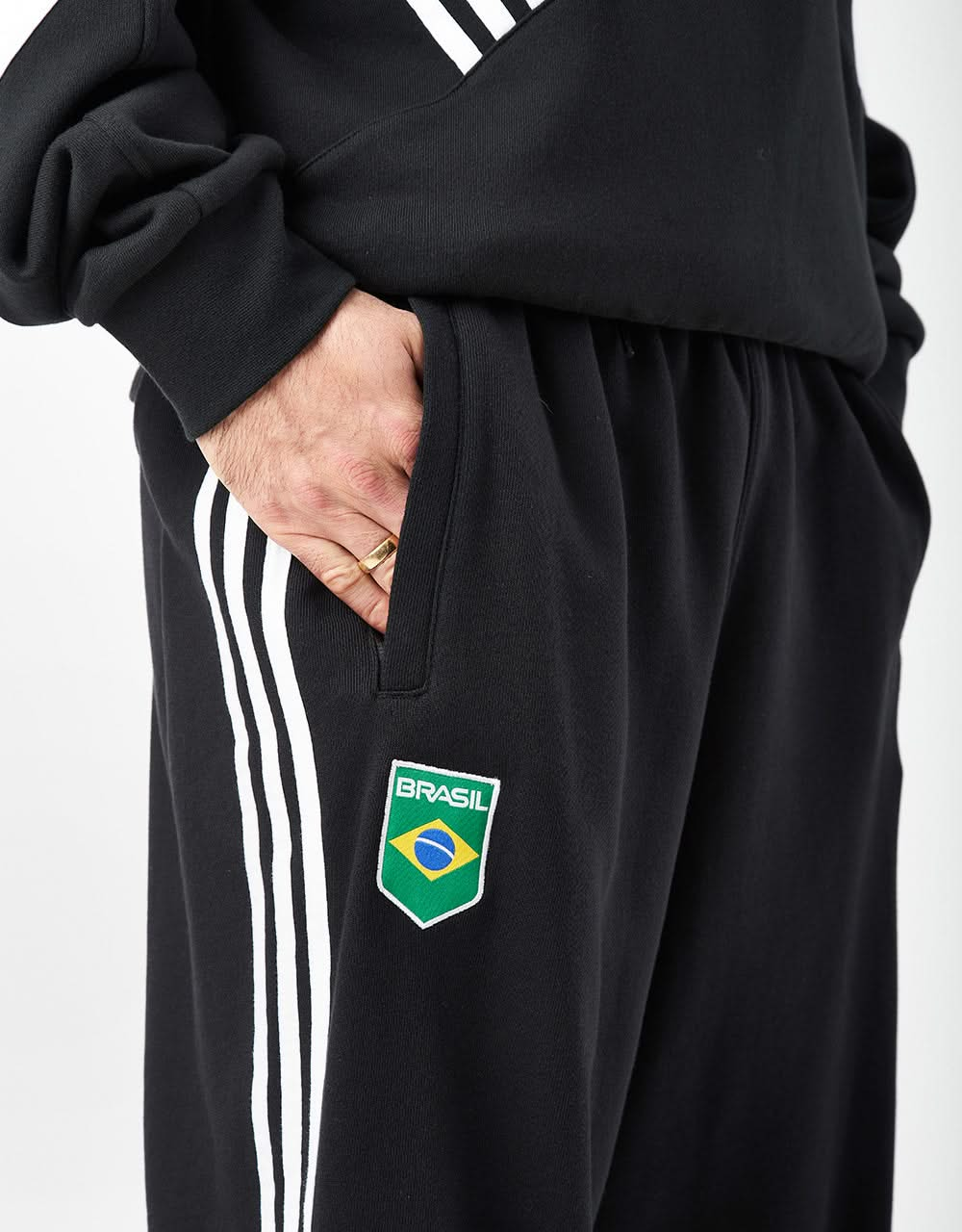 adidas x Criola 'Team Brasil' Jogger - Black