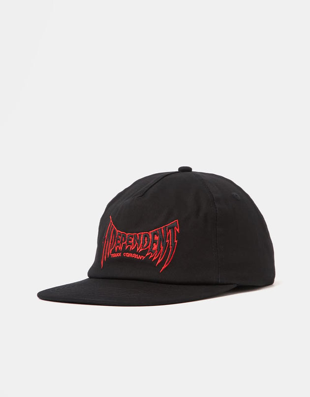 Independent Voltage Span Snapback Cap - Black