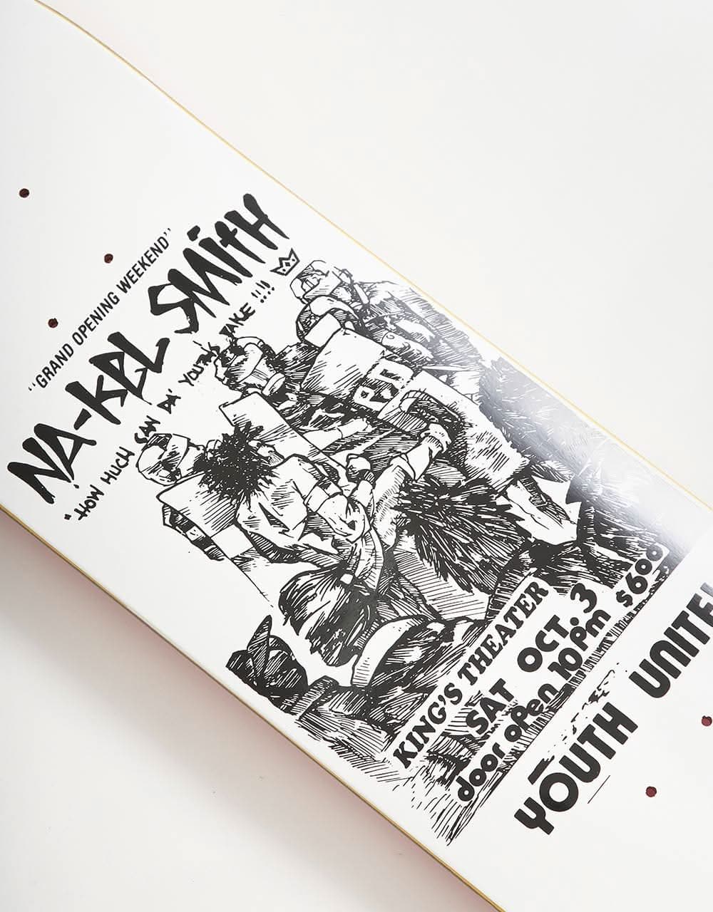 King Nak "Black Flyer" Skateboard Deck - 8.25''