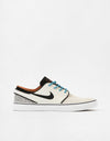 Nike SB 'Safari Electric Pack' Zoom Janoski OG+ Skate Shoes - Phantom/Chlorine Blue-Black