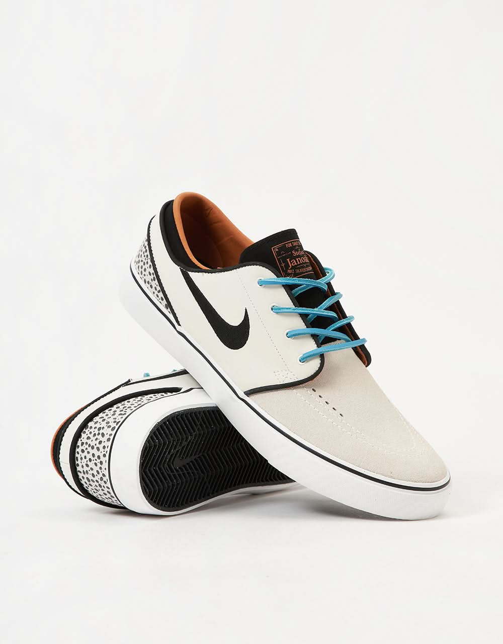 Nike SB 'Safari Electric Pack' Zoom Janoski OG+ Skate Shoes - Phantom/Chlorine Blue-Black