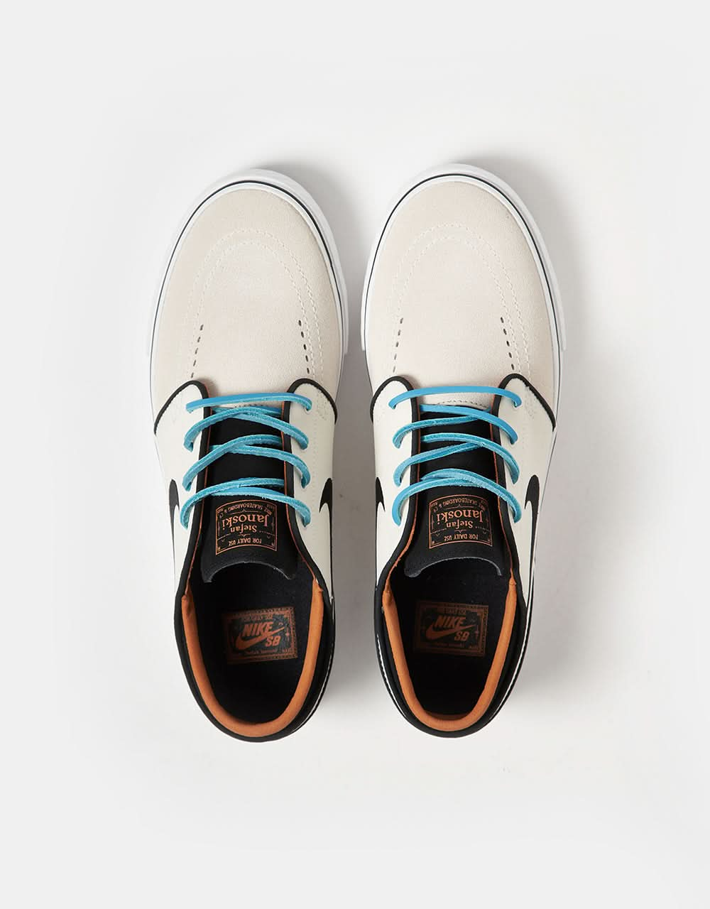 Nike SB 'Safari Electric Pack' Zoom Janoski OG+ Skate Shoes - Phantom/Chlorine Blue-Black