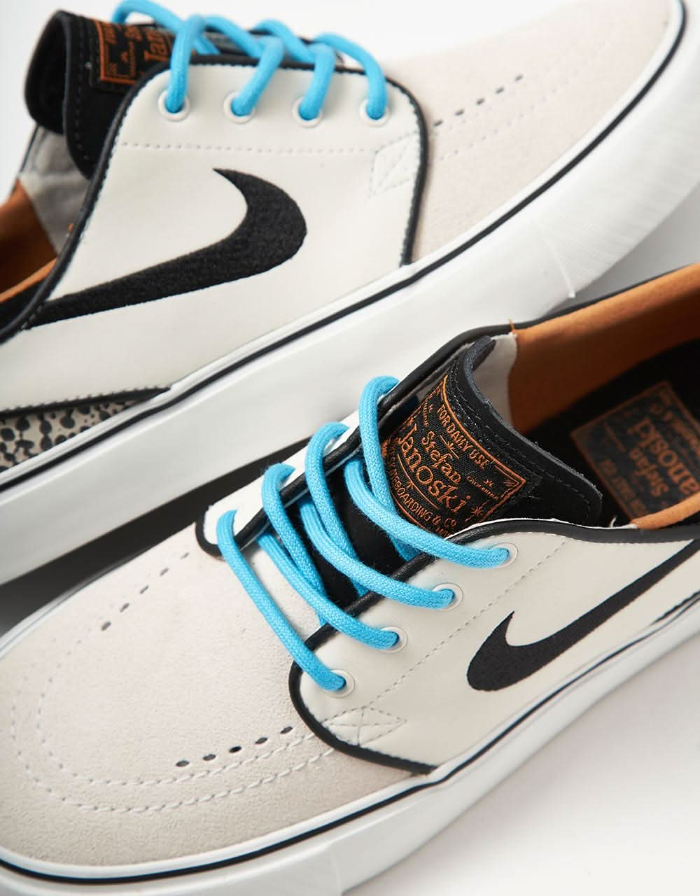 Nike SB 'Safari Electric Pack' KIDS Janoski SE GS Skate Shoes - Phantom/Black-Black-Monarch