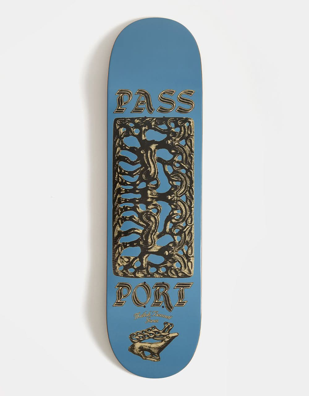 Pass Port Matlok Bronzed Age Series Skateboard Deck - 8.5"