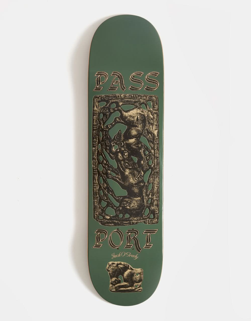 Pass Port Jack Bronzed Age Series Skateboard Deck - 8.25"