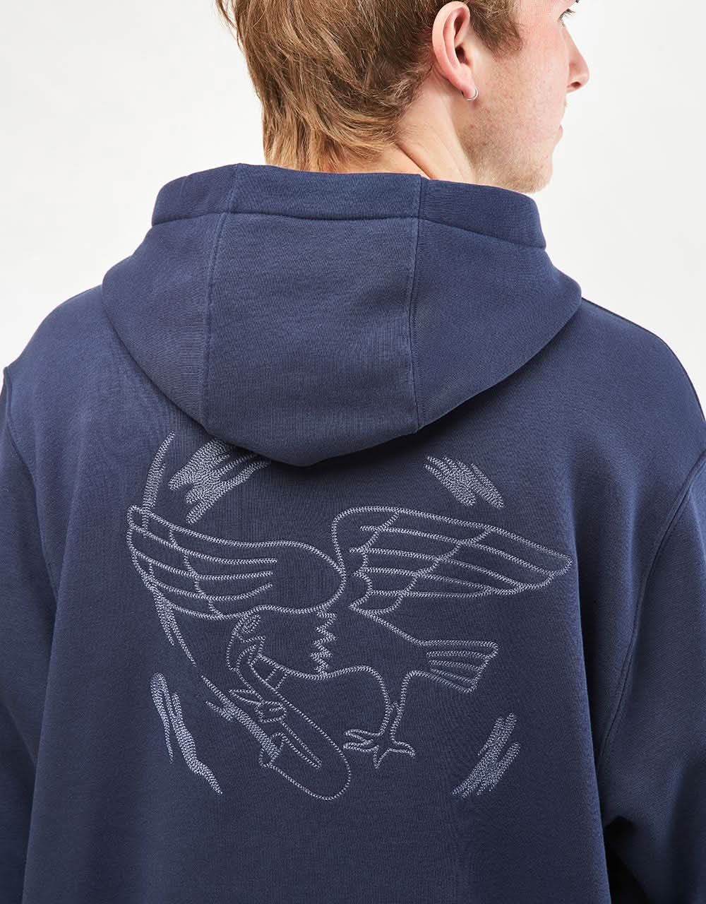 Nike SB 'Team USA' Skate Pullover Hoodie - Obsidian/White