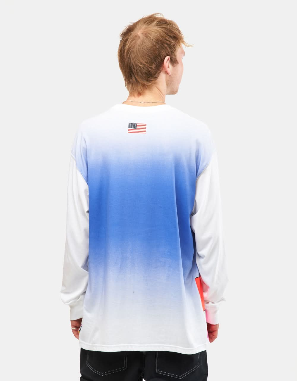 Nike SB 'Team USA' Skate L/S T-Shirt - White