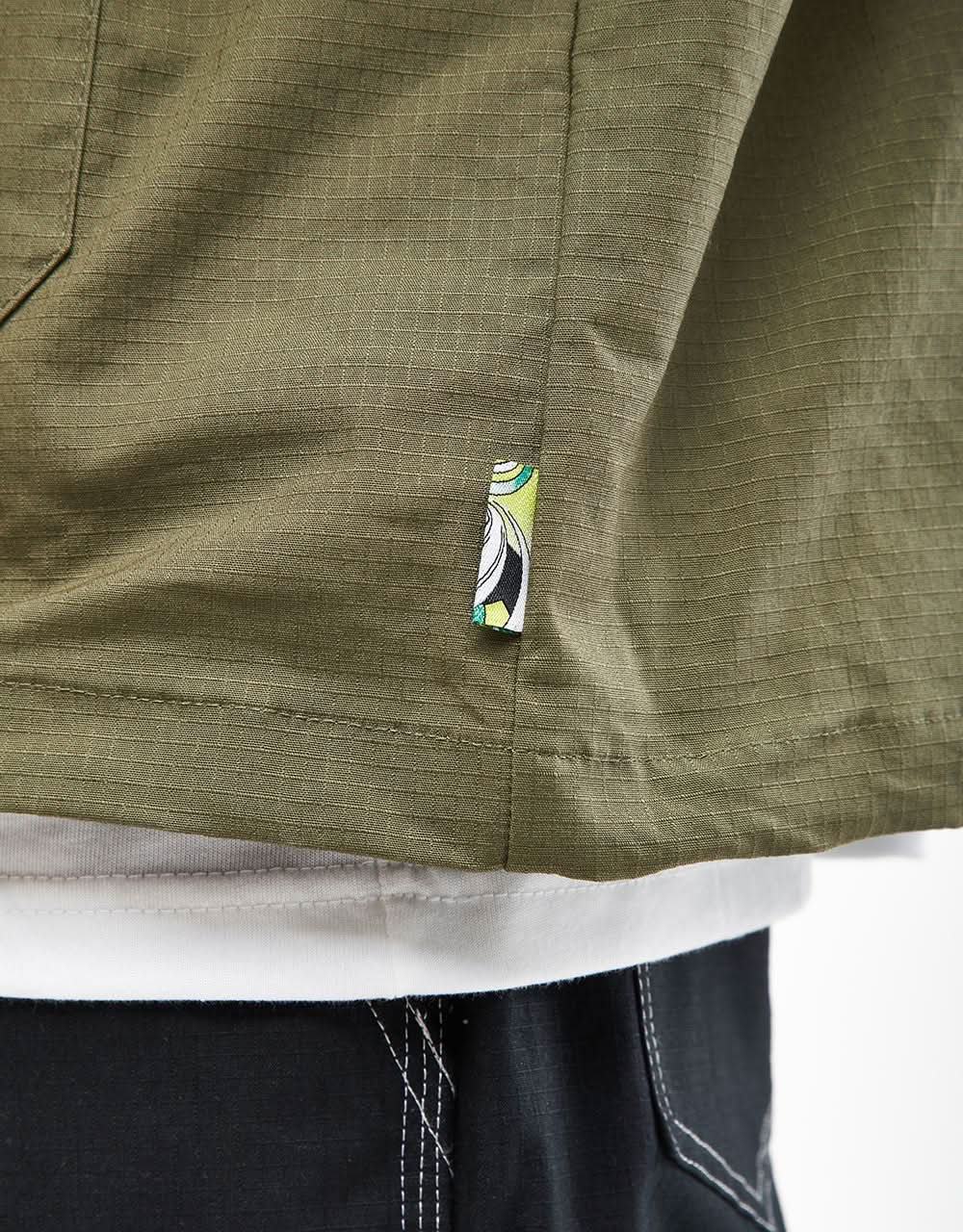 Nike SB Skate Chore Jacket - Medium Olive/White