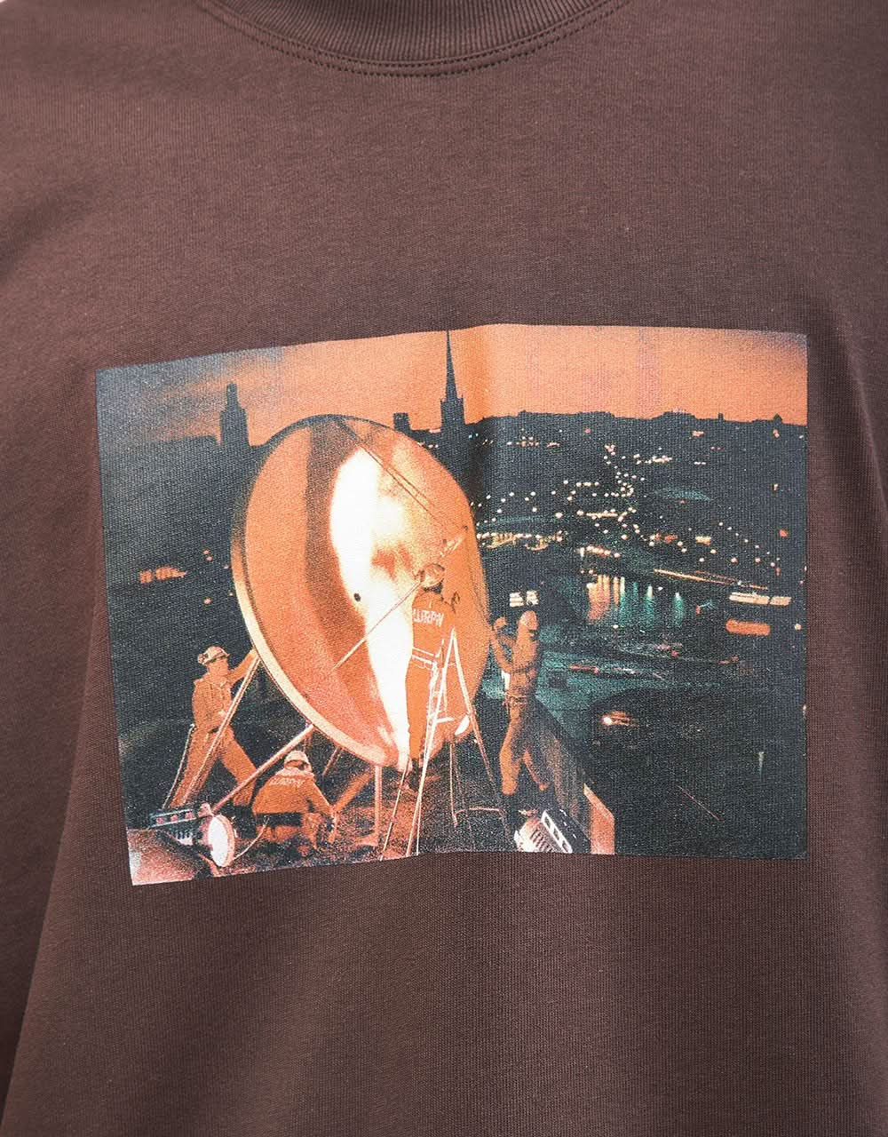 Lurpiv Satelite T-Shirt - Dark Brown