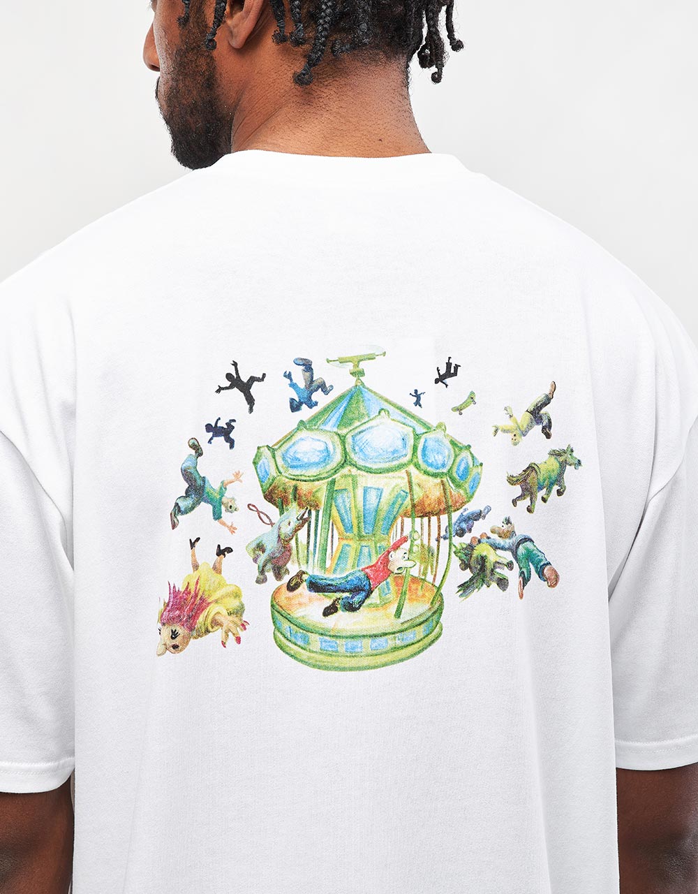 Lurpiv Carousel T-Shirt - White