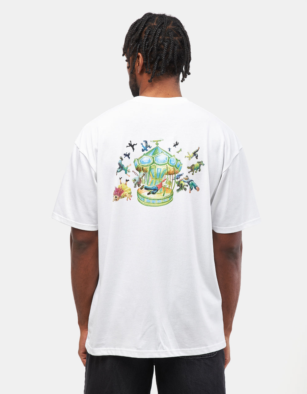 Lurpiv Carousel T-Shirt - White