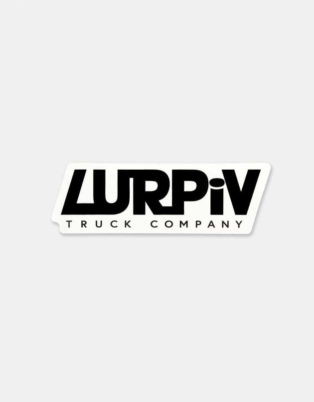 Lurpiv Big Logo Sticker - Black