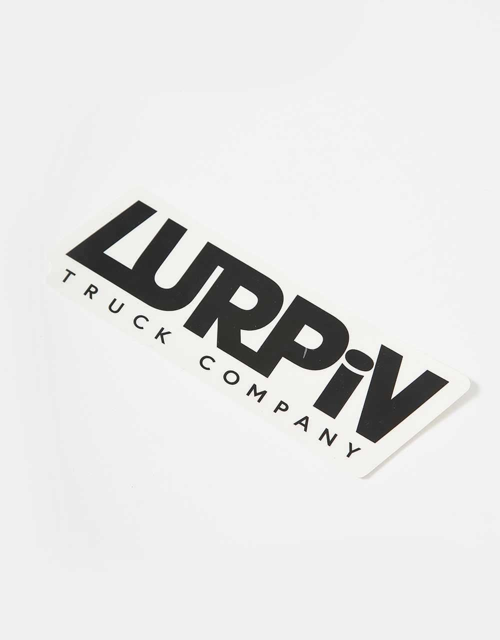 Lurpiv Big Logo Sticker - Black