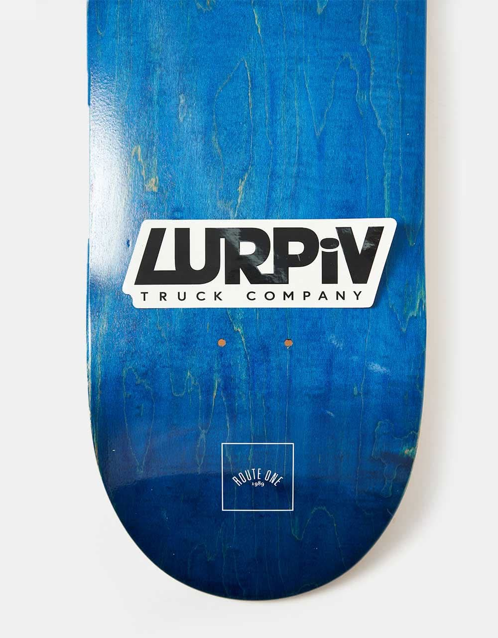 Lurpiv Big Logo Sticker - Black