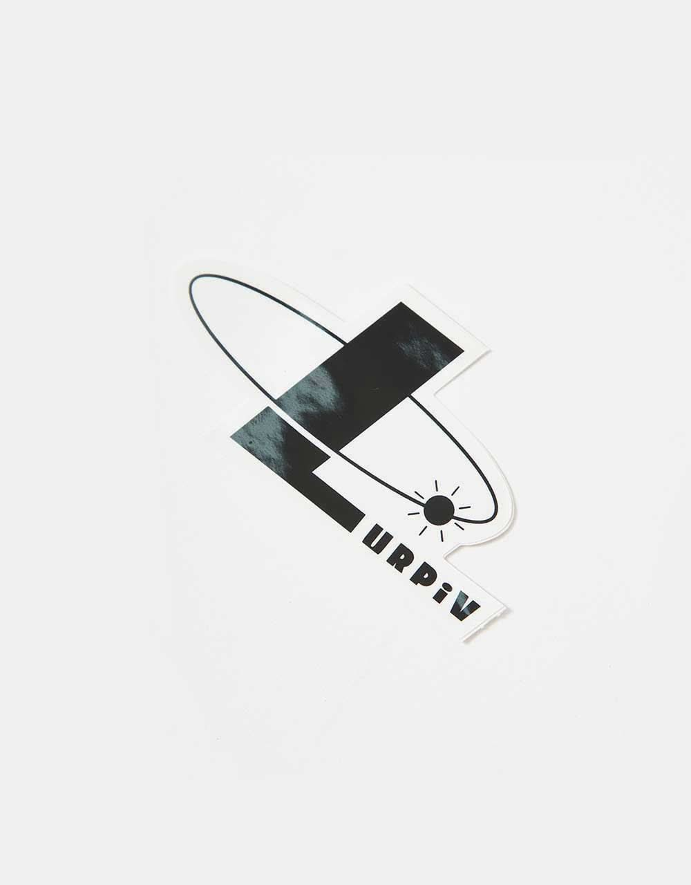 Lurpiv Orbit Logo Sticker - Black