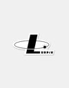 Lurpiv Orbit Logo Sticker - Black