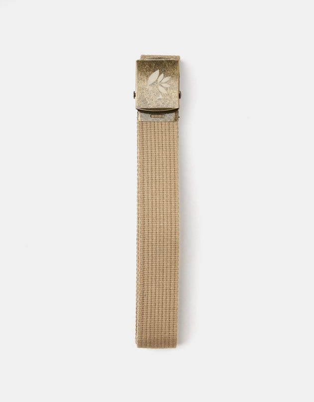 Magenta Plant Clip Belt - Beige