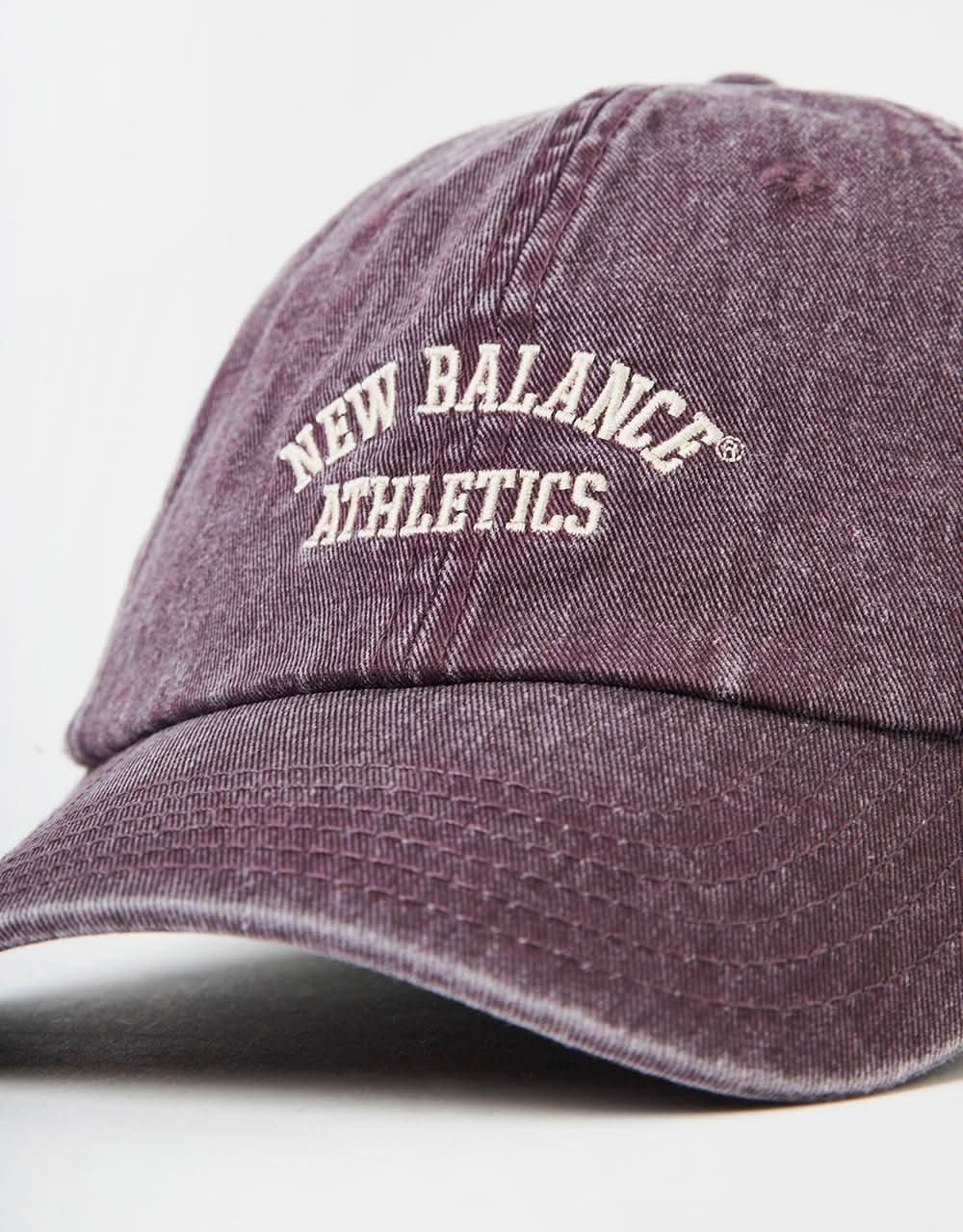 New Balance Seasonal 6 Panel Cap - Plum Brown