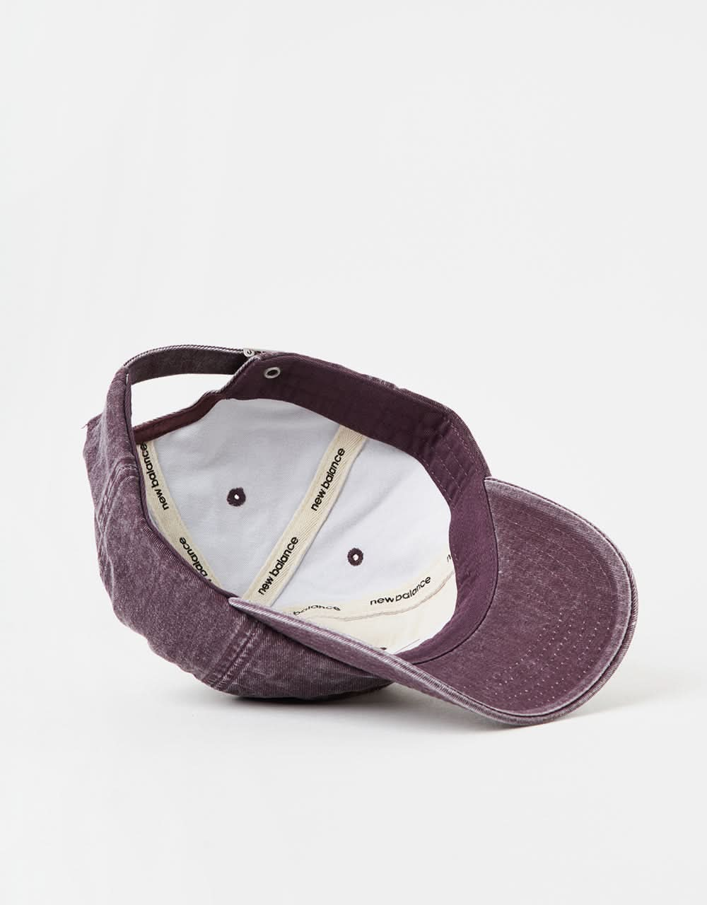 New Balance Seasonal 6 Panel Cap - Plum Brown