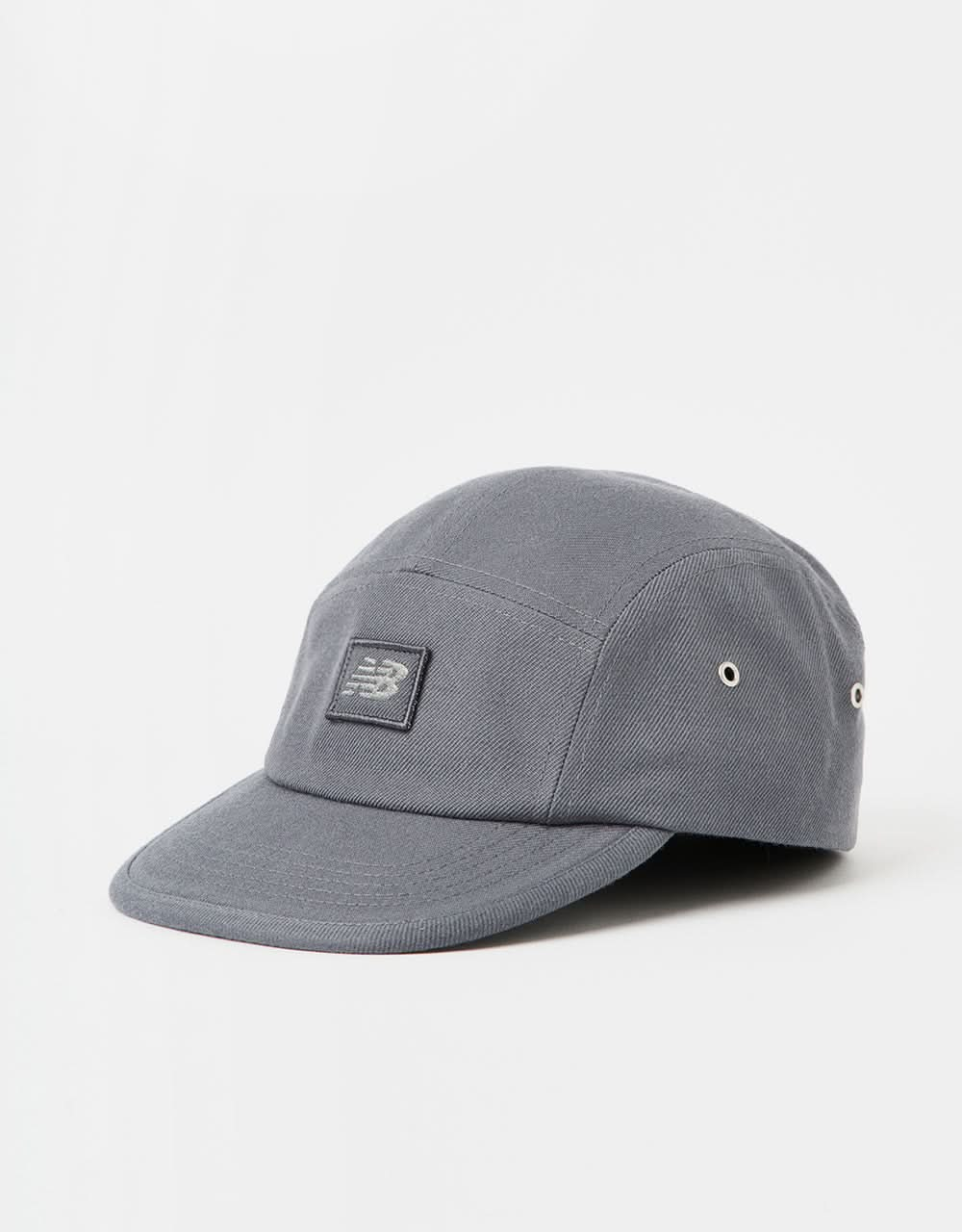 New Balance Flat Brim 5 Panel Cap - Graphite