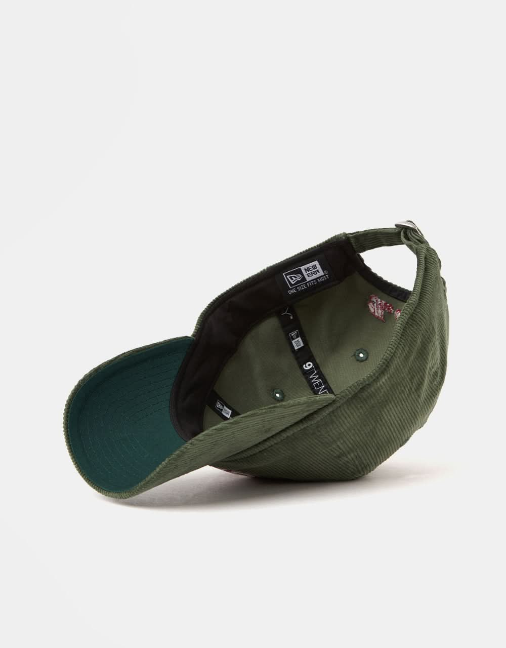 New Era Cord 9TWENTY® New York Cap - Dark Green