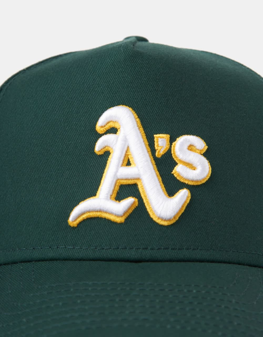 New Era Oakland Athletics Patch E Frame Cap - Dark Green