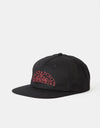 Pass Port Vineyard Birds Workers Cap - Black