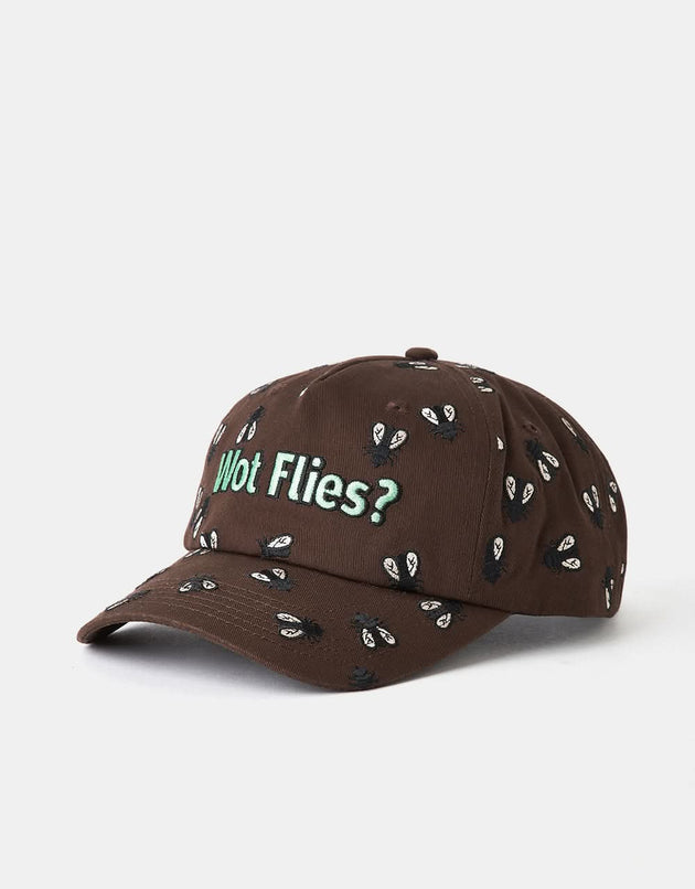 Pass Port Wot Flies Packers Cap - Choc