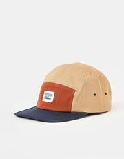 Patagonia Graphic Maclure 5 Panel Cap - Shop Sticker/Grayling Brown