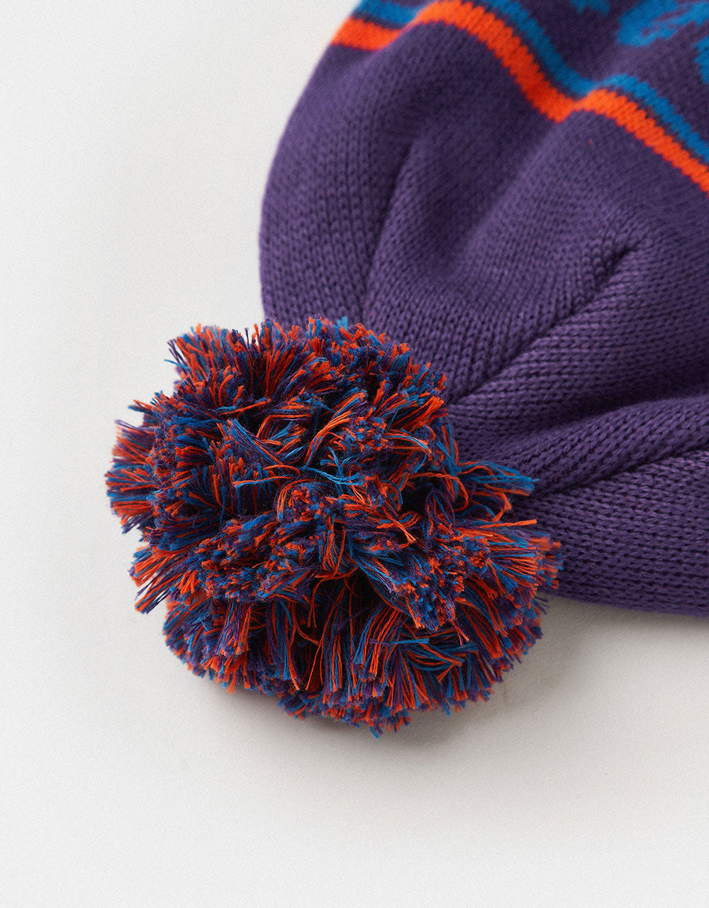 Patagonia Powder Town Beanie - Park Stripe/Purple