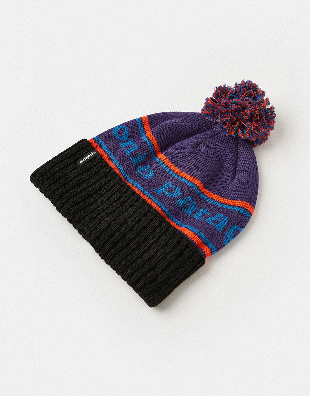 Patagonia Powder Town Beanie - Park Stripe/Purple