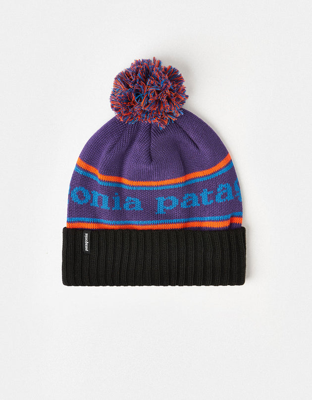 Patagonia Powder Town Beanie - Park Stripe/Purple