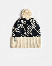 Patagonia Powder Town Beanie - Synched Flight/Smolder Blue