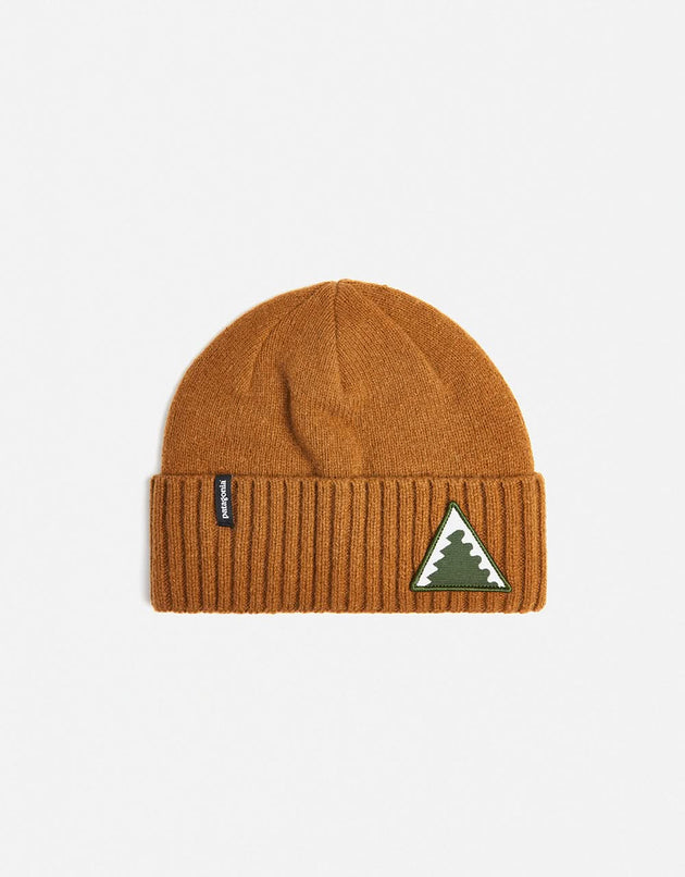 Patagonia Brodeo Beanie - Dawn Tracks Patch/Shelter Brown