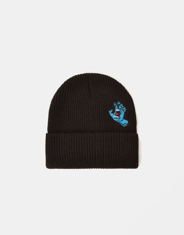 Santa Cruz Screaming Mini Hand Beanie - Black