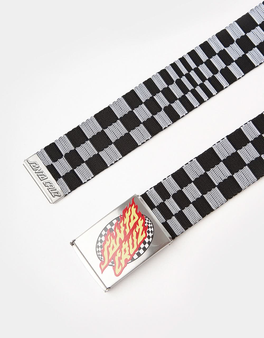 Santa Cruz Oval Check Flame Belt - Beat Check