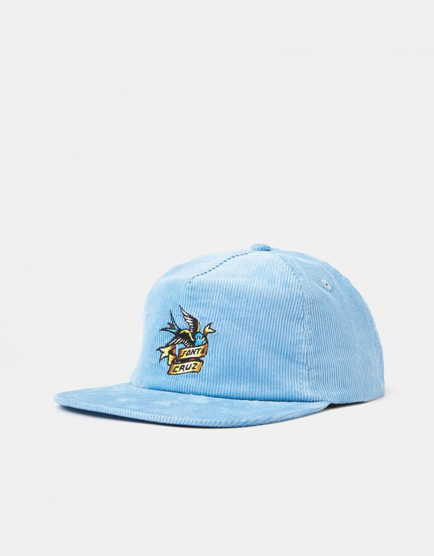 Santa Cruz Sommer Sparrow Cap - Crystal Blue Cord