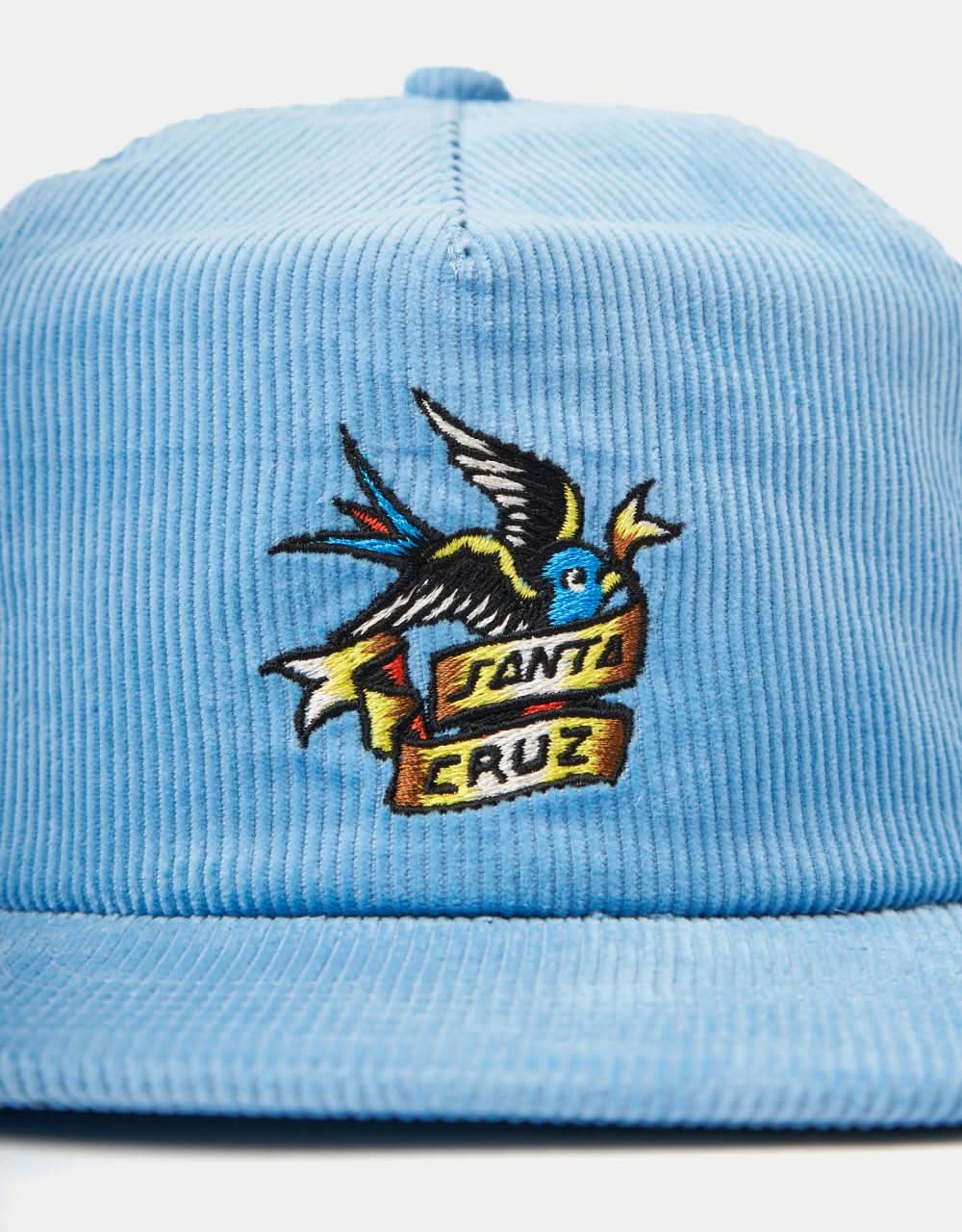 Santa Cruz Sommer Sparrow Cap - Crystal Blue Cord