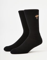 Santa Cruz Winkowski Alien Creep Socks - Black