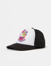 RIPNDIP Love Is RIPNDIP Trucker Cap - White/Black